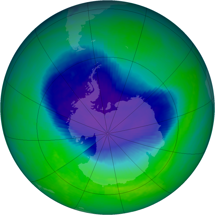 Ozone Map 1993-11-09